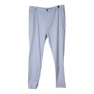 Birddogs Stretch Khakis Grey Mist Straight Leg Slim Fit Size 32x30